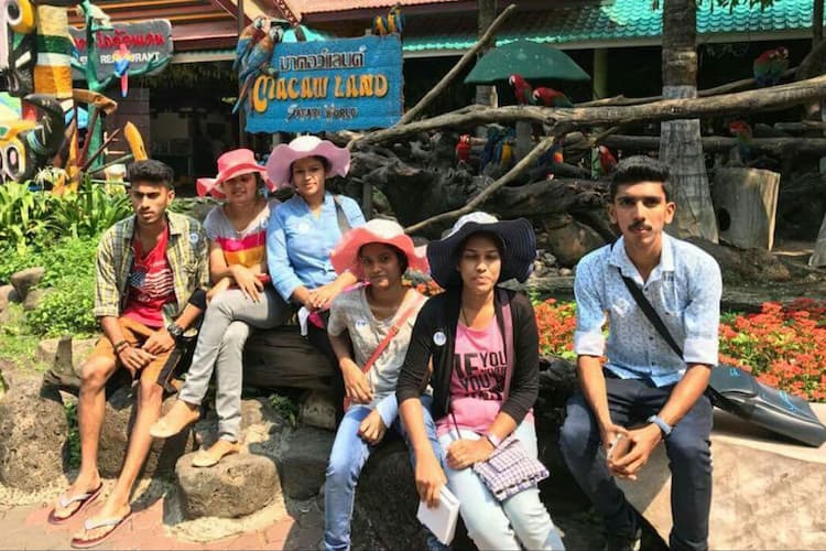 International Trip (Thailand) Thrissur Combo Students (2017-2018 ) Batch